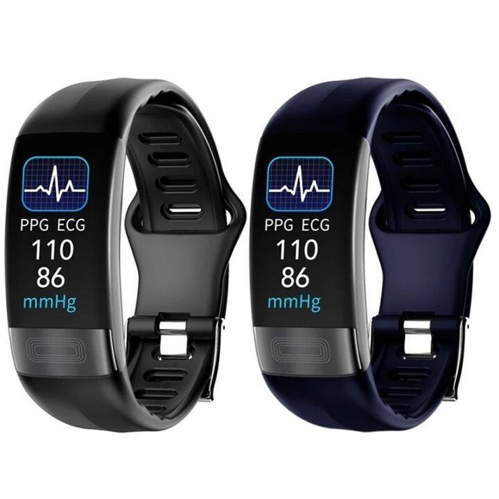 Smartband P Plus ECG Smart Band Watch Heart Rate Monitor PPG Bracelet Blood Pressure