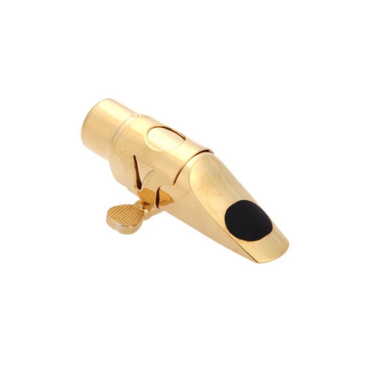 jazz-soprano-saxophone-5c-metal-mouthpiece-pads-cushions-cap-buckle-with-gold-plating