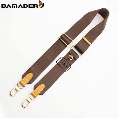 Bamader Canvas Bag strap Thicken Leather Adjustable Messenger Strap Replacement Bag Nylon Shoulder Strap Wide Webbing Accessorie