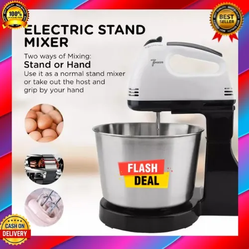 AUTHENTIC Table Stand Dough Mixer with Bowl Heavy Duty Hand Mixer with