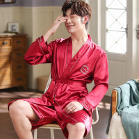 2021Champagne Bath Robes Couples kimono pajamas Mr. Mrs. Robes Honeymoon Wedding Gift for Bride Groom Ho Home Vacation Clothing