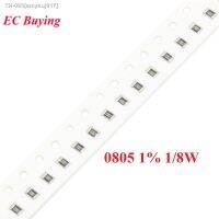 ♚❡ 100pcs 0805 SMD Resistor 1 1/8W 0.27 0.3 0.51 0.75 1.6 1.8 36 43 68 82 102 127 255 475 680 1K3 3K4 5K9 21K 59K 102K 1M1 12M ohm