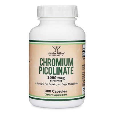 Chromium Picolinate - Double Wood 1,000 mcg. โครเมียม พิโคลิเนต