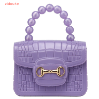 zidouke 1PC มินิกระเป๋าถือพีวีซี Crossbody เหรียญกระเป๋าจระเข้ลายมุก