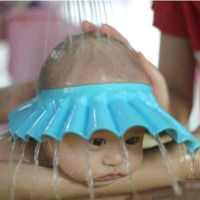 1pc Baby Shampoo Shower Cap Wash Hair Soft Foam Adjustable Bathing Bath Protect Cap Hat For Baby Children Kids Shampoo Hat