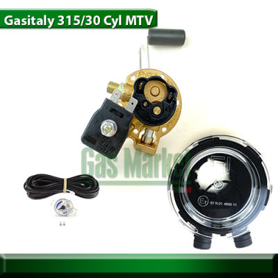 มัลติวาวล์ แคปซูล 315/30  พร้อม ฝาครอบ และ นาฬิกา -  Gasitaly Cylinder MTV 315/30 + ฺBox and level sensor