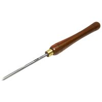 6.35mm HSS Spindle Gouge Woodturning Chisel Wood Turning Tools with Walnut Handle Lathe Accessories Woodworking DIY Hobbies