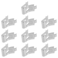 【CW】 10pcs Brackets Pilaster Cabinet Shelf Glass Bracket Pegs