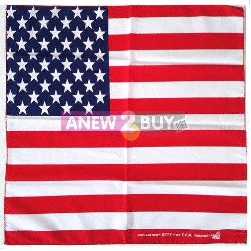 ผ้าลายธงชาติอเมริกา-ใช้พันคอหรือโพกหัวได้-bandana-american-flag-scarf