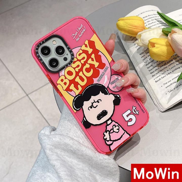 mowin-เคสไอโฟน-เคส-ซิลิโคนนุ่มเคสใสหนาเคสเรืองแสงเคสป้องกันกล้องกรอบกันกระแทกการ์ตูนสไตล์น่ารักสำหรับ-13-pro-max-12-pro-max-11-pro-max-7-plus-xr-xs-max-mw