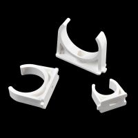 20/25/32/40/50mm PVC Pipe Clamps Garden Water Pipe Holder Single U Plastic PPR Lock Tube  5 Pcs Water Pipe Clamp Code Pipe Fittings Accessories