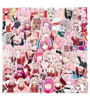 【CW】 10/30/50/100Pcs Anime Darling the Fanxx Stickers 02 Zero Sticker For Laptop Luggage Motorcycle Suitcase Guitar Skateboard Decal