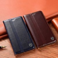 หนังแท้สไตล์ธุรกิจเคสแบบฝาพับสำหรับ Sony Xperia 1 5 10 20 II III Pro-I 1 10 IV Plus Lite เคสโทรศัพท์แบบกระเป๋าสตางค์เรียบง่ายสุดหรู