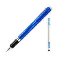 OHTO PEN ปากกาsหมึกน้ำ Dude Series Ceramic Rollerball Technology Pen(Blue)+ไส้ปากกาหมึกน้ำ C-305(0.5)(Blue) 1 ชิ้น