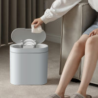 9L Kitchen Automatic Electronic Trash Can Smart Sensor Trash Bin Waterproof Narrow Storage Bucket for Kitchen Bathroom Toilet