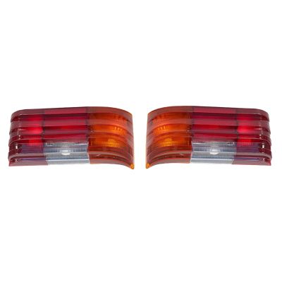 1Pair Rear Tail Light Stop Brake Lamp for W115 1976-1984 Car Reverse Signal Turn Lighting Without Bulb