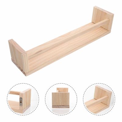 【CC】△☫  Shelf Room Accessory Multi-function Wall Rack Household Supply Floating Bracket Entryway