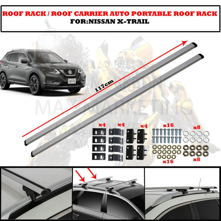 Nissan X Trail Roof Rack Bar Roof Carrier Lazada