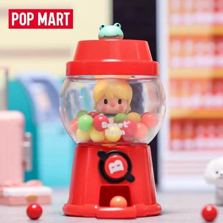 【ของแท้】ตุ๊กตาฟิกเกอร์ Sweet Bean I am Here Series Blind Popmart น่ารัก