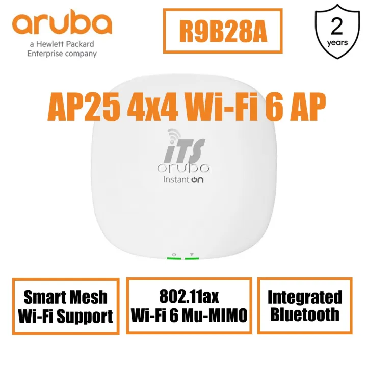 Aruba Instant On Ap25 4x4 Wi-fi 6 Mu-mimo Access Point 