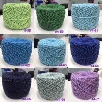 Cotton4ply คอตตอน เป็นฝ้ายเบอร์10/8 เนื้อธรรมดา ไหมพรมผลิตจากเส้นใยธรรมชาติ 100%เซต 2/2