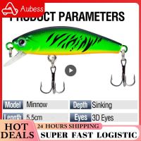 3d Eyes Submerged Luya Bait Fishhook Hard Baits Bionic Crankbait Fishing Bait Freshwater Saltwater Fishing Baits Trembling SinkLures Baits