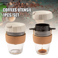 SUC Coffee Filter Portable Drip Coffee Tea Holder Funnel Baskets Reusable Tea Infuser And Stand Coffee Dripper