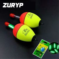 卐ﺴ✜ ZURYP 5-100g Night fishing luminous float Belly float Plastic fishing float High flexibility Fishing Accessories Fishing tools