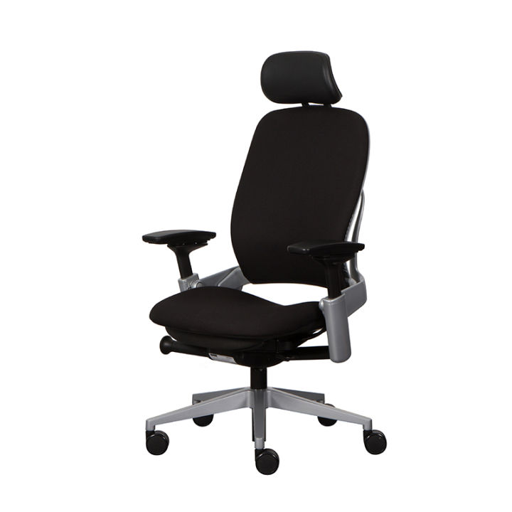 modernform-เก้าอี้-steelcase-ergonomic-รุ่น-leap-พนักพิงสูง-ระบบโยกแบบเนเทอรัลกลายด์-ขา-platinum-เบาะเเละพนักผ้าสีดำเก้าอี้เพื่อสุขภาพ-เก้าอี้ผู้บริหาร-เก้าอี้สำนักงาน-เก้าอี้ทำงาน-เก้าอี้ออฟฟิศ-เก้าอ