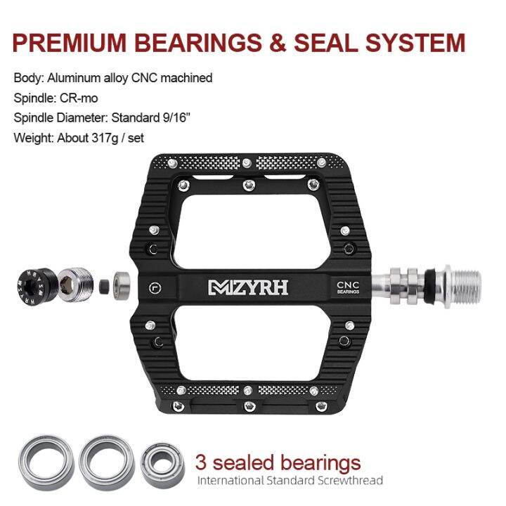 3-bearings-wide-pedals-anti-slip-mtb-road-pedal-cycling-sealed