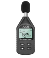 เครื่องวัดระดับเสียงความแม่นยำสูงน้ำหนักเบา Clear Digital Noise Detector Monitor LCD Backlit Sound Level Meter