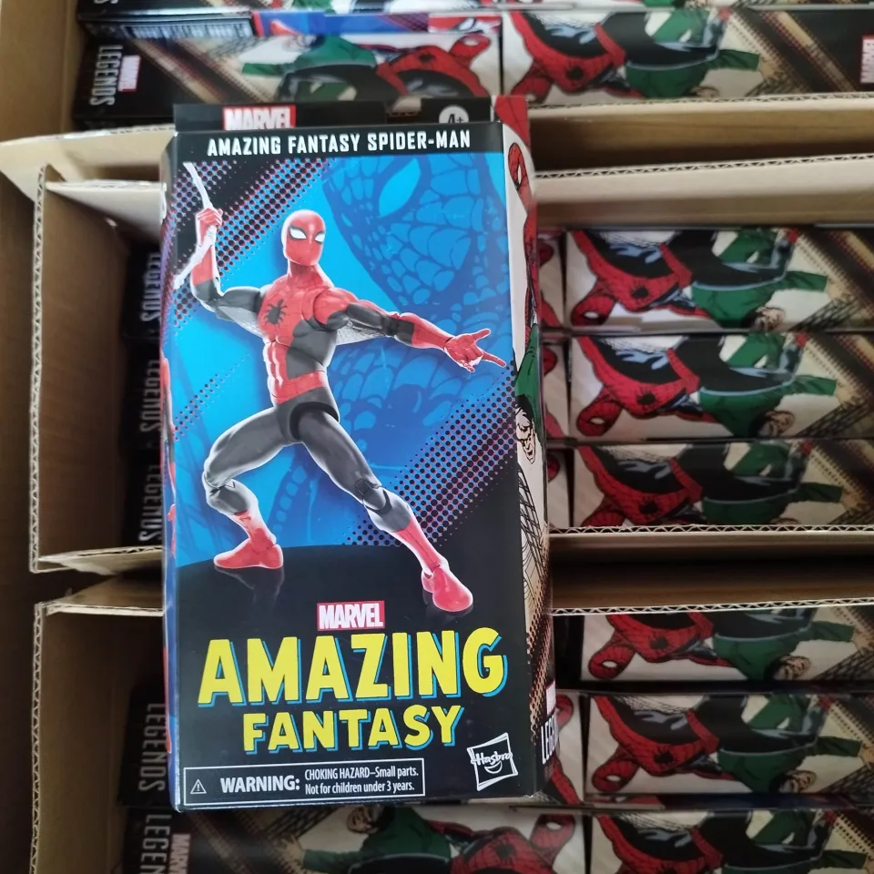 In Stock Hasbro Marvel Legends Amazing Fantasy Spider Man 60th