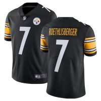 Top-quality Ready Stock Men New NFL Football suit Steelers 7 Roethlisberger second generation legend embroidered Jersey