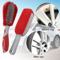 Autovie[Free Shipping][On Sale] Car Wheel Brush Rim Cleaning Tool Car Tire Cleaning Brush Black Car Repair and Maintenance Auto Parts