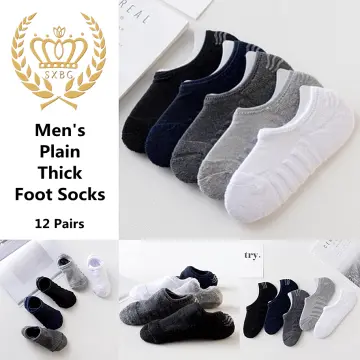 12 Pairs Silicon Invisible Antiskid Shallow Ice Silk Foot Socks