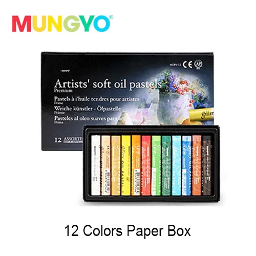 Mungyo Gallery Artist Grade Soft Pastel (Pastels Set of 12, 24, 36