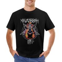 Mikusabbath (Worn Ver.) T-Shirt Customized T Shirts Hippie Clothes Short Sleeve Tee Mens Clothes