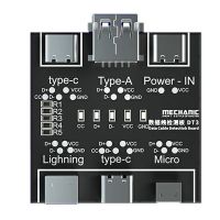 DT3 Data Cable Detection Board USB Cable Tester for IOS Android Type-C Short Circuit On-Off Switching Test Board Repair