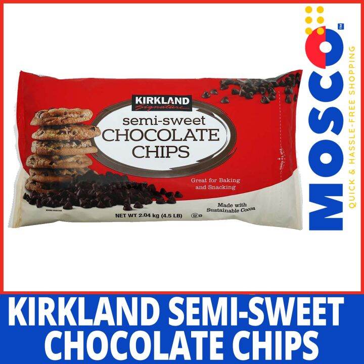 Kirkland Signature Semi Sweet Chocolate Chips Kg Lazada Ph