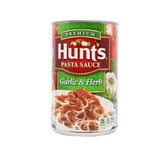 Hunt's Pasta Sauce Garlic & Herbs 24oz Lazada PH