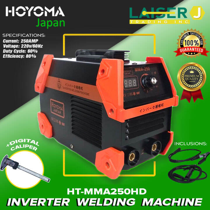 HOYOMA JAPAN Welding Machine 250A IGBT HTMMA250HD +Free Digital