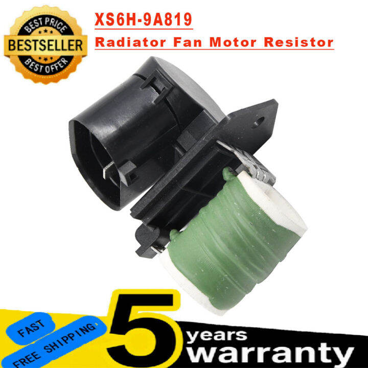 Car Fan Speed Control Resistor Module Regulator XS6H9A819BB For Ford