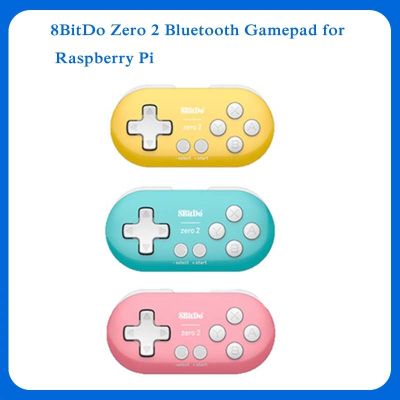 8Bitdo Zero 2 Gamepad รองรับบลูทูธสำหรับจอยเกม Nintend Switch Windows Macos สำหรับ2B ราสเบอร์รี่ Pi/3B/3B +/4B/ศูนย์/ศูนย์/ศูนย์/ศูนย์ W/H