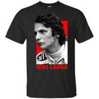 Niki Lauda Black T-Shirt 2019 New Casual Men Creative ManS Short Sleeve Tee Shirts Silk Screen T Shirts