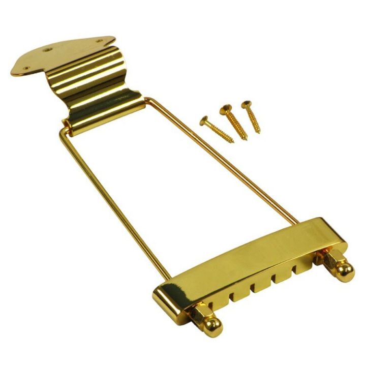 โครเมี่ยมห้อยโหน6-st-tailpiece-สำหรับคุณภาพสูงกีตาร์-archtop-are4ใหม่สะพานกีต้าร์แจ๊ซอะไหล่กีต้าร์แจ๊สใหม่