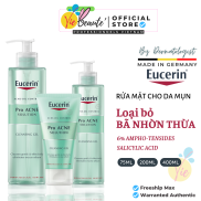 Sữa rửa mặt làm giảm mụn Eucerin Pro Acne Cleansing Gel