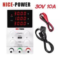 NICE-POWER 30V 10A สวิทชิ่ง เพาเวอร์ซัพ4 Digits DC Power Supply 30V 10A Mobile phone computer จอแสดงผล LED ปรับการสลับควบคุม DC แหล่งจ่ายไฟแล็ปท็อปซ่อมโทรศัพท์มือถือ