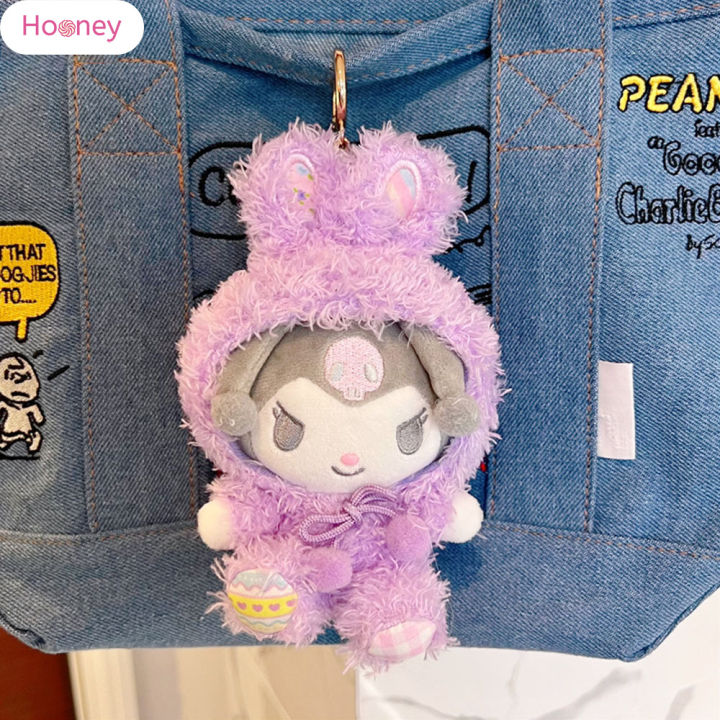 hooney-sanrio-จี้ตุ๊กตาหุ่นกันซีดจางและฝีมือประณีตเหมาะสำหรับตกแต่งห้องนอน