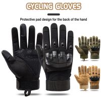 1 Pair Tactical Military Gloves Outdoor Sports Training Army Climbing Shooting Hunting Riding Cycling Protective Fitness Gloves