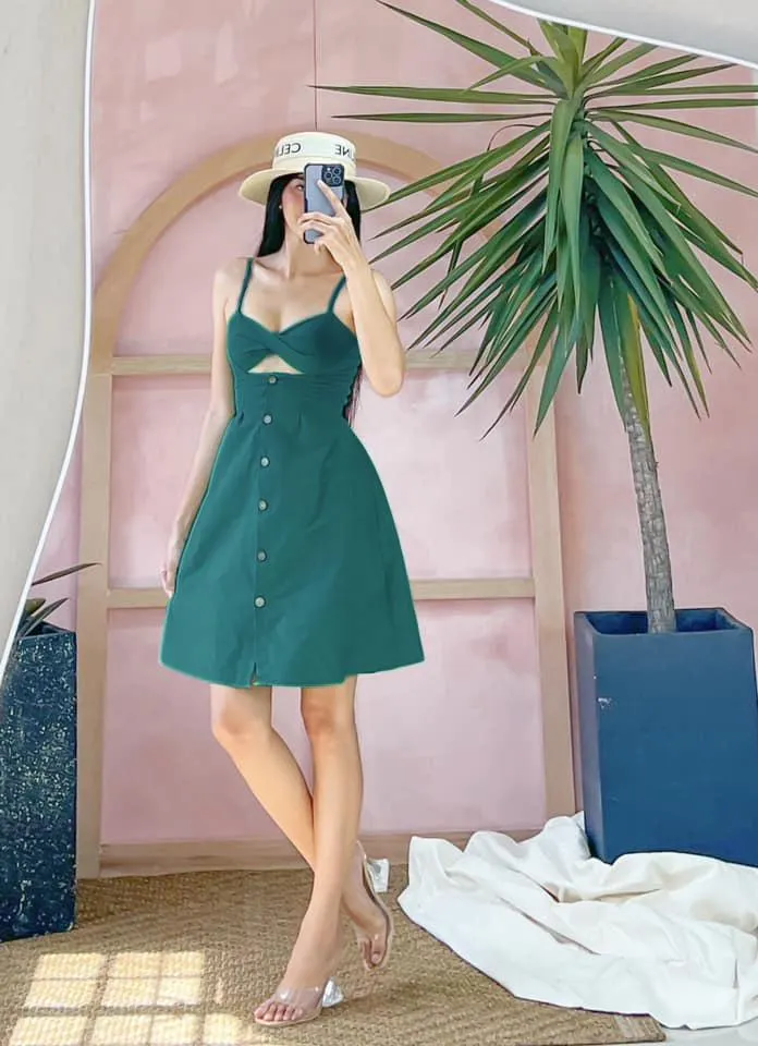 Forever 21 hot sale avocado dress